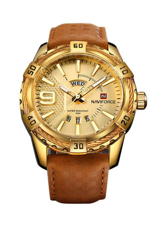 Water Resistant Analog Watch 1J2785BR-1